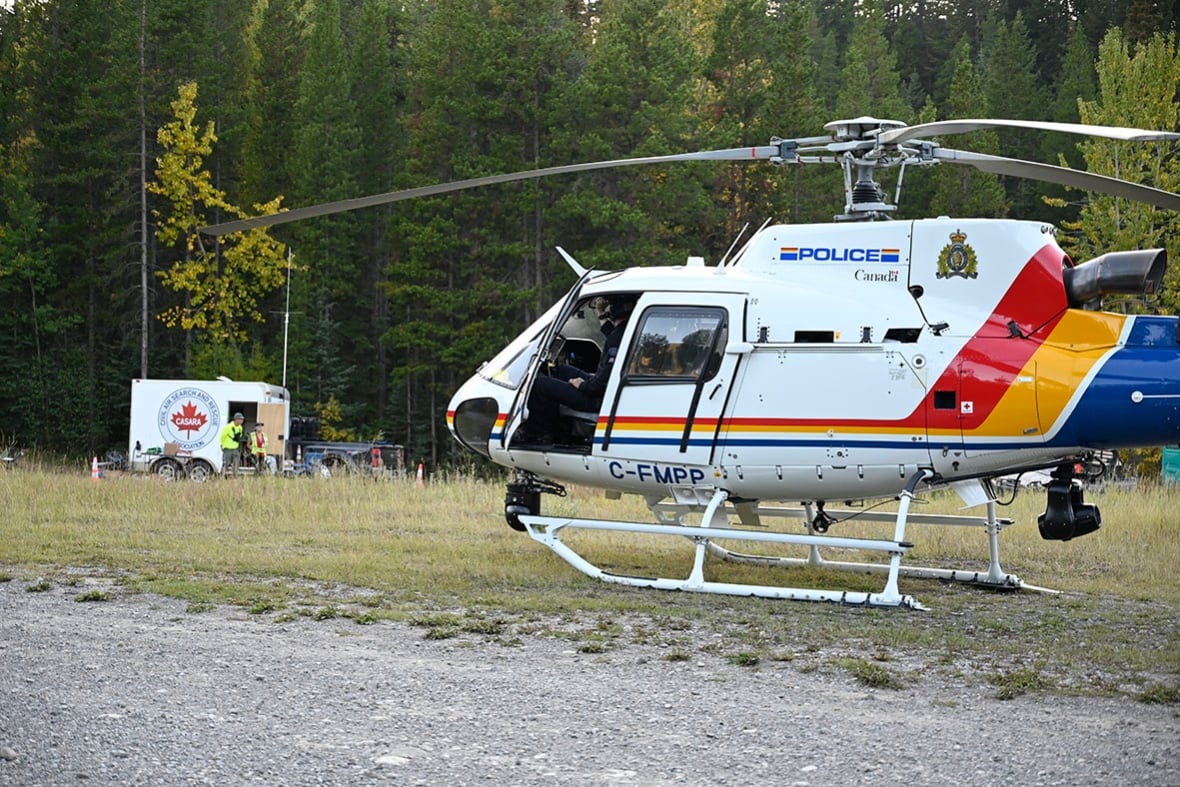 An RCMP Helicopter