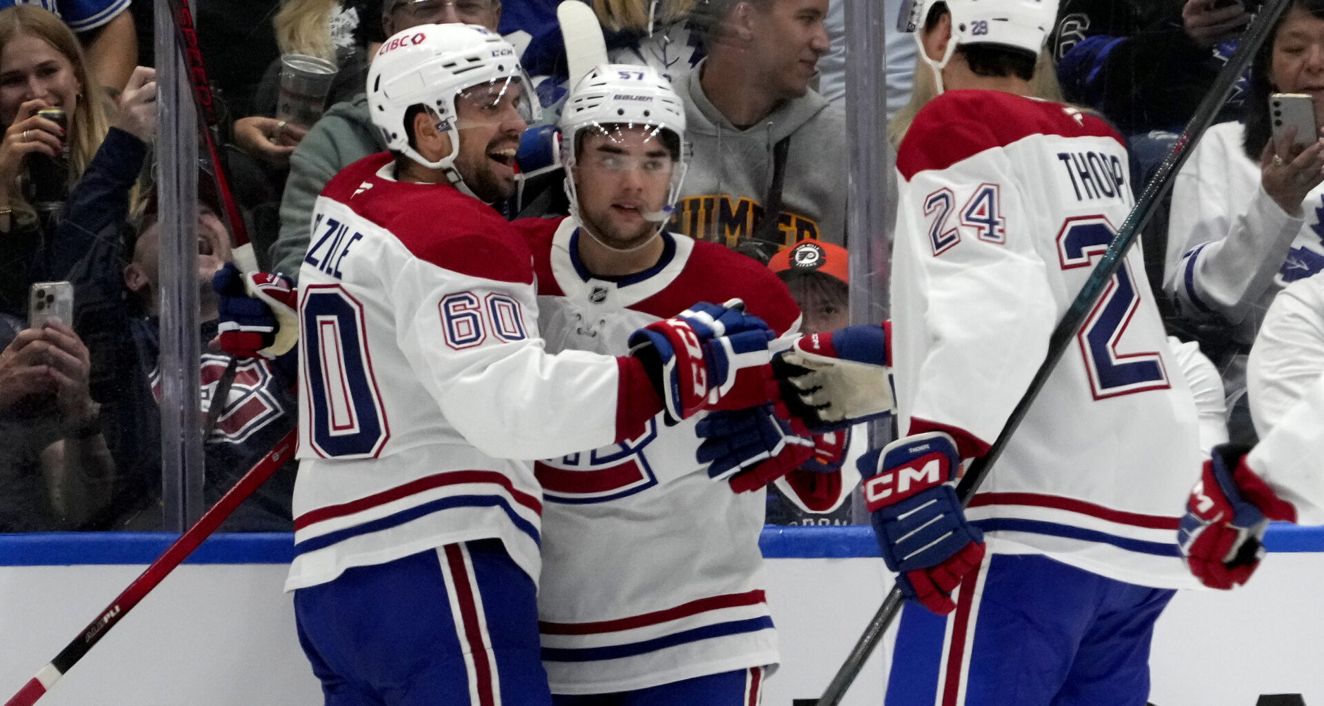 Montreal Canadiens place five players on waivers