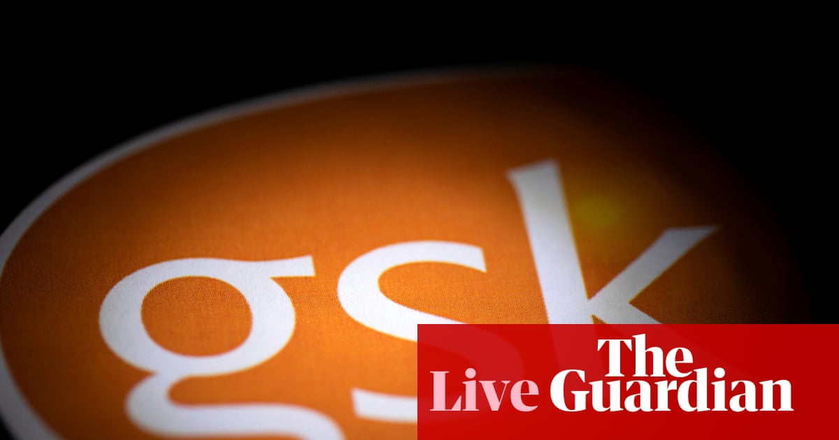Pharma shake-up: Surprise change of CEO at GSK, as AstraZeneca announces New York stock market listing – business live | Business