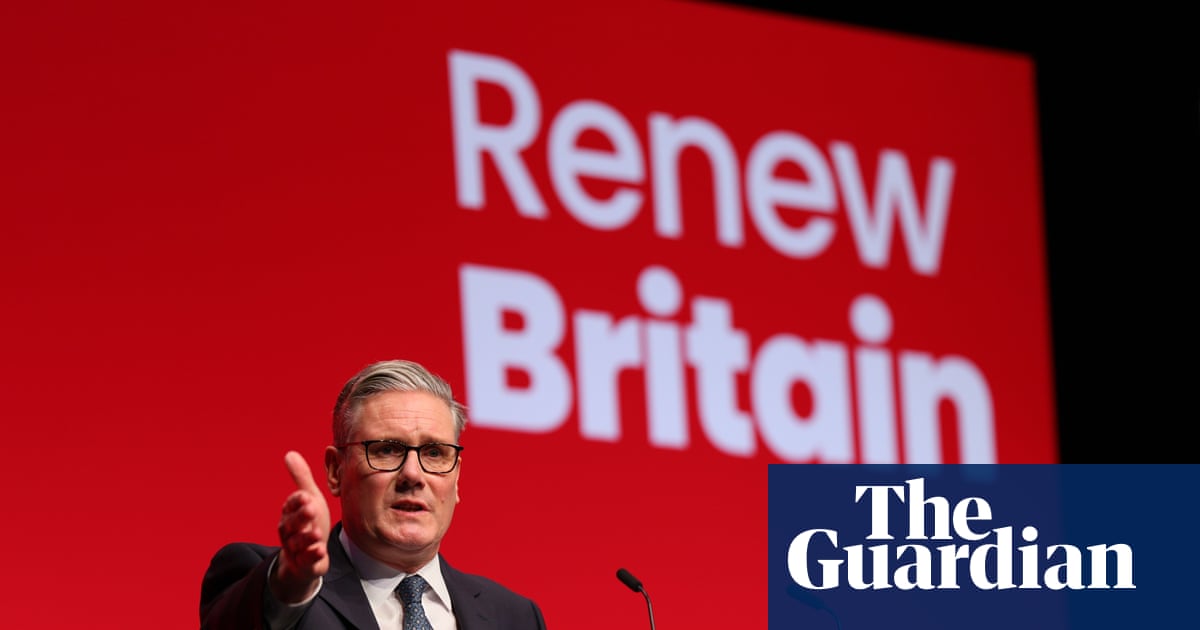 Nigel Farage ‘doesn’t believe in Britain’, Starmer tells Labour conference | Keir Starmer