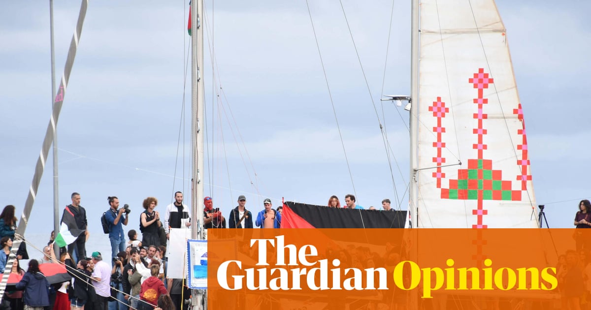 While world leaders dither over a Gaza peace plan, I’m sailing with supplies, hoping to break Israel’s blockade | Naoise Dolan