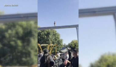 Frightening video shows child on monorail track at Hersheypark in Pennsylvania