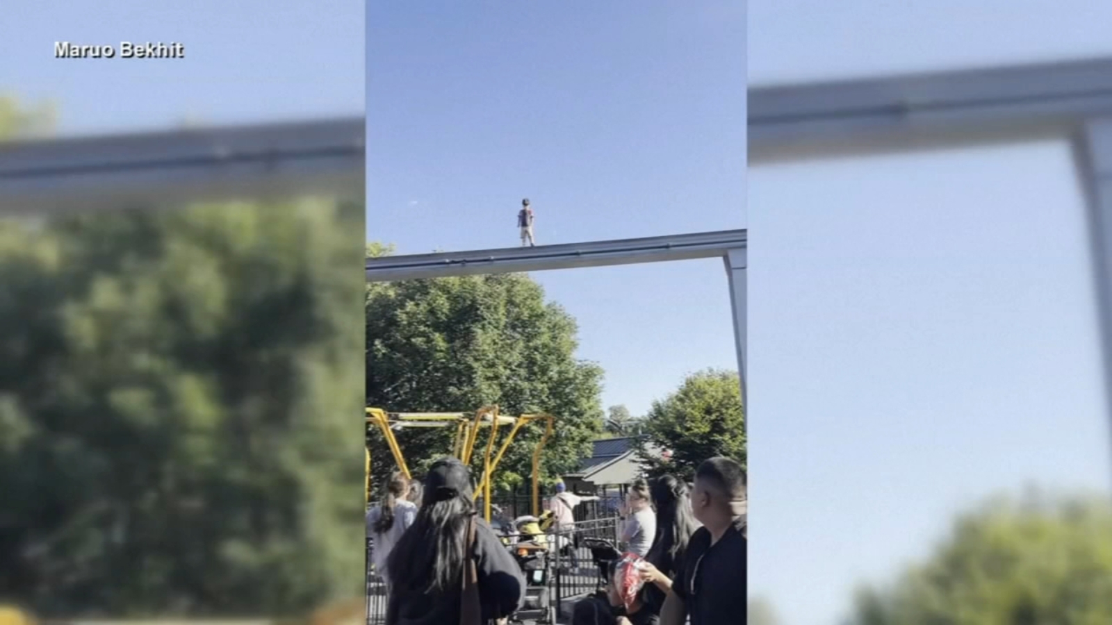 Frightening video shows child on monorail track at Hersheypark in Pennsylvania