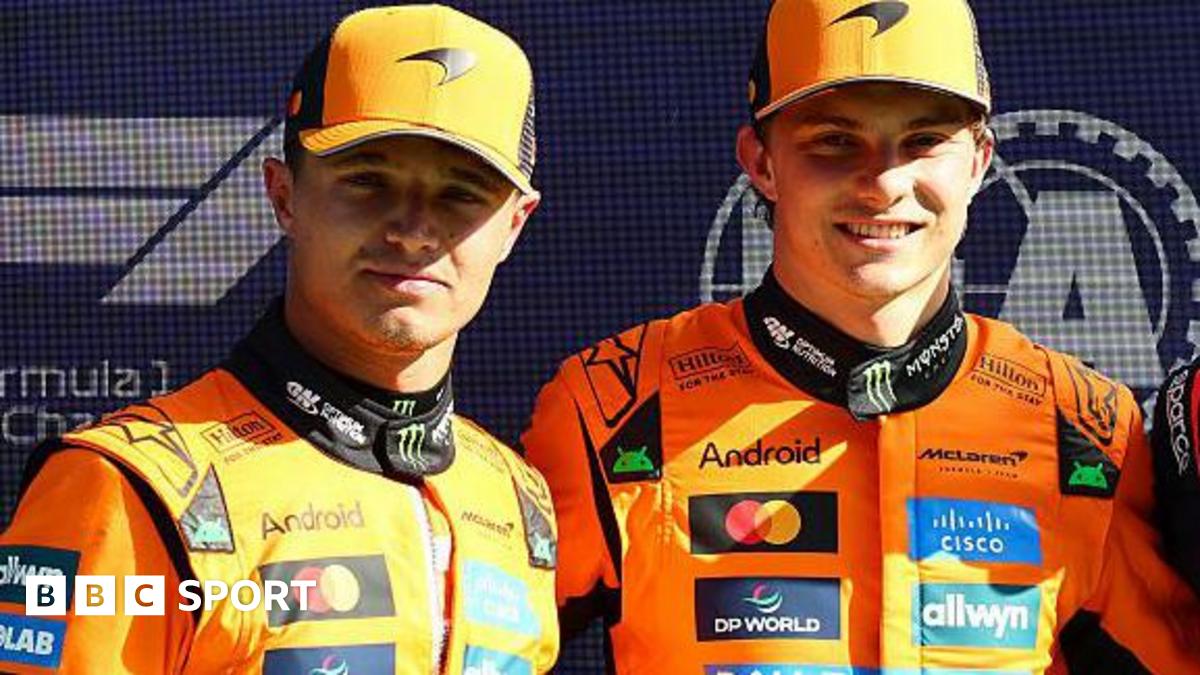 Great Britain's Lando Norris driving the McLaren MCL39 Mercedes on track during practice ahead of the F1 Grand Prix of Netherlands at Circuit Zandvoort. Photo by Alastair Staley