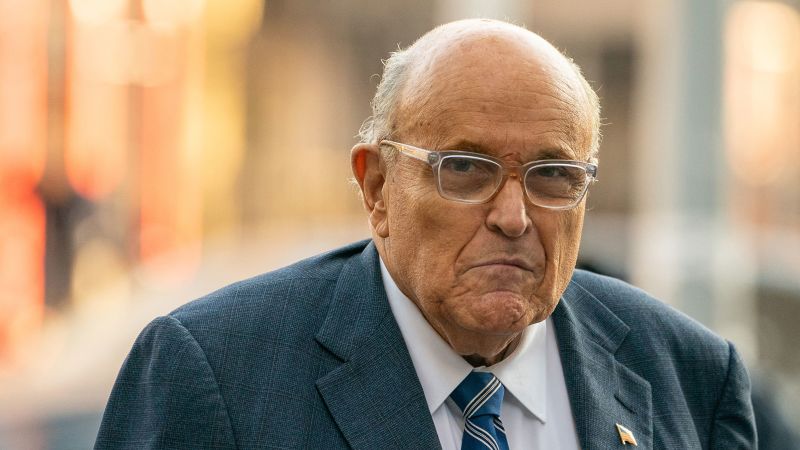 Rudy Giuliani and Dominion Voting Systems settle defamation suit over his 2020 election claims