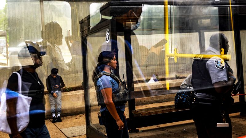 Trump is fine with letting his DC police takeover lapse, White House officials say