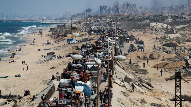 Palestinians flee Gaza City as Israel says it launched ground assault amid global outcry