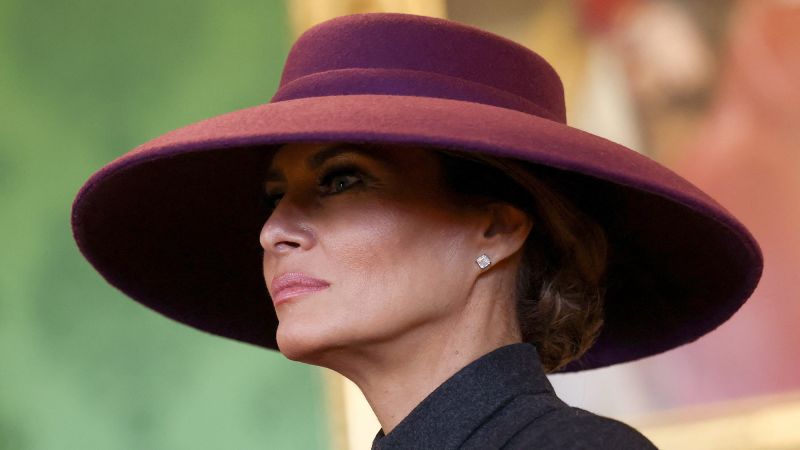 Melania Trump’s Windsor fashion: The first lady was utterly inscrutable — until she wasn’t
