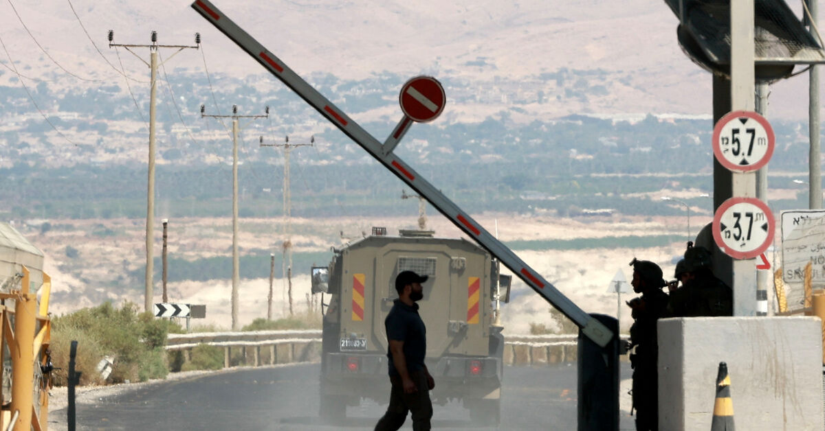 Israel to close Allenby crossing from Wednesday until further notice, Palestinian border authority says