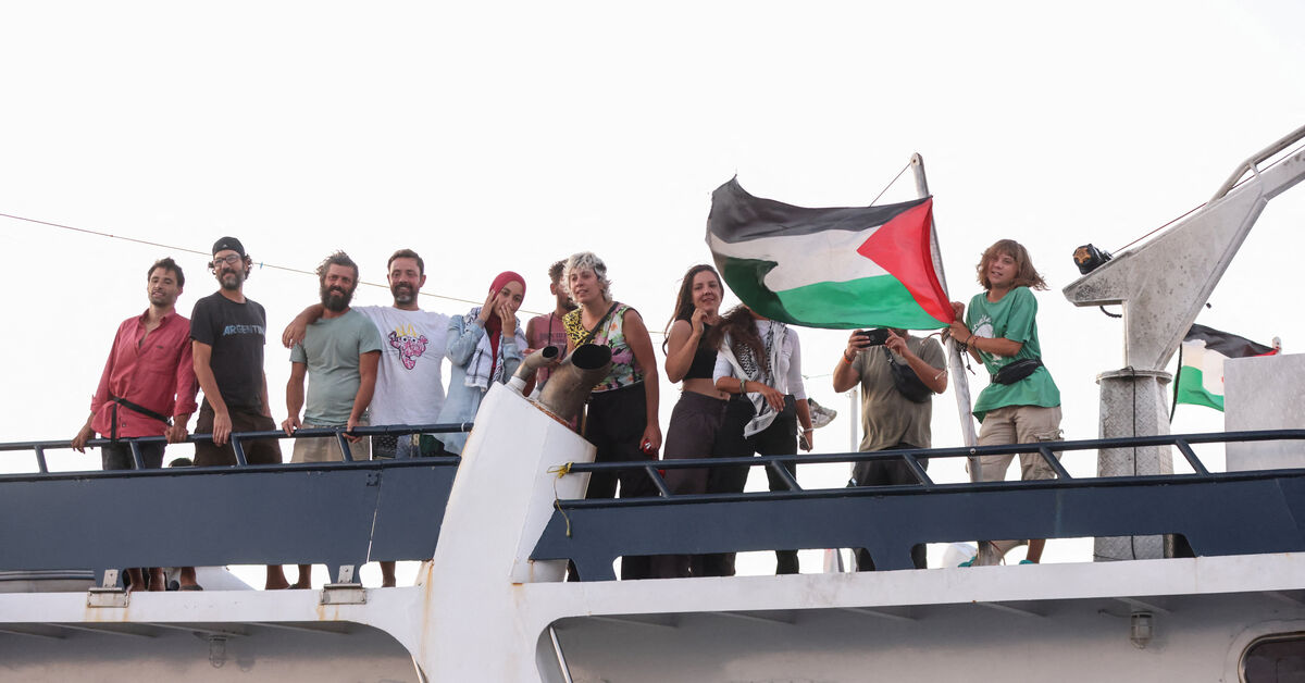 Gaza aid flotilla set to head east from Greece despite Israeli warnings