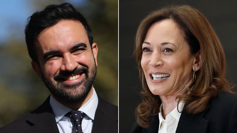 Kamala Harris has warmer words for Zohran Mamdani days after a tepid endorsement