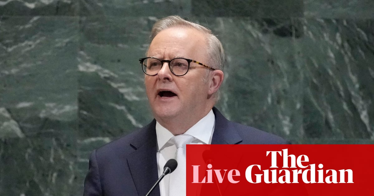 Australia news live: Albanese delivers major speech to UN; Nine appoints former Foxtel boss as new chair | Australia news