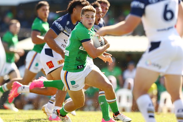 Raiders young gun Chevy Stewart.