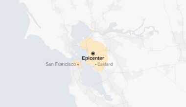 Map: 4.3-Magnitude Earthquake Strikes the San Francisco Bay Area