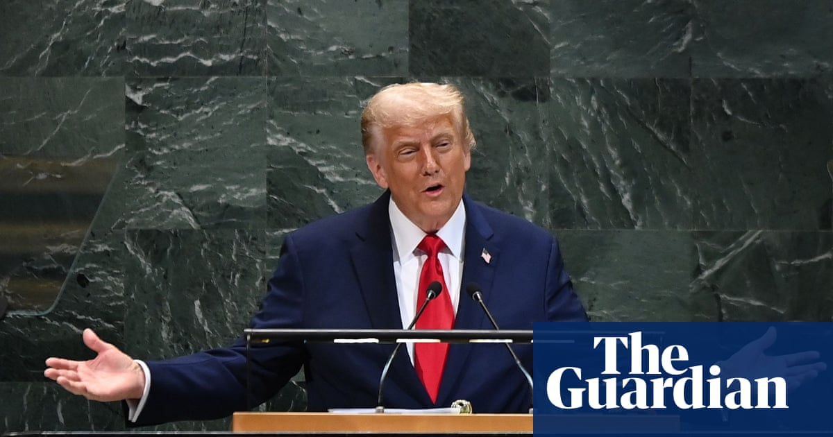 First Thing: Trump uses UN speech to attack global body as feckless and pernicious | US news