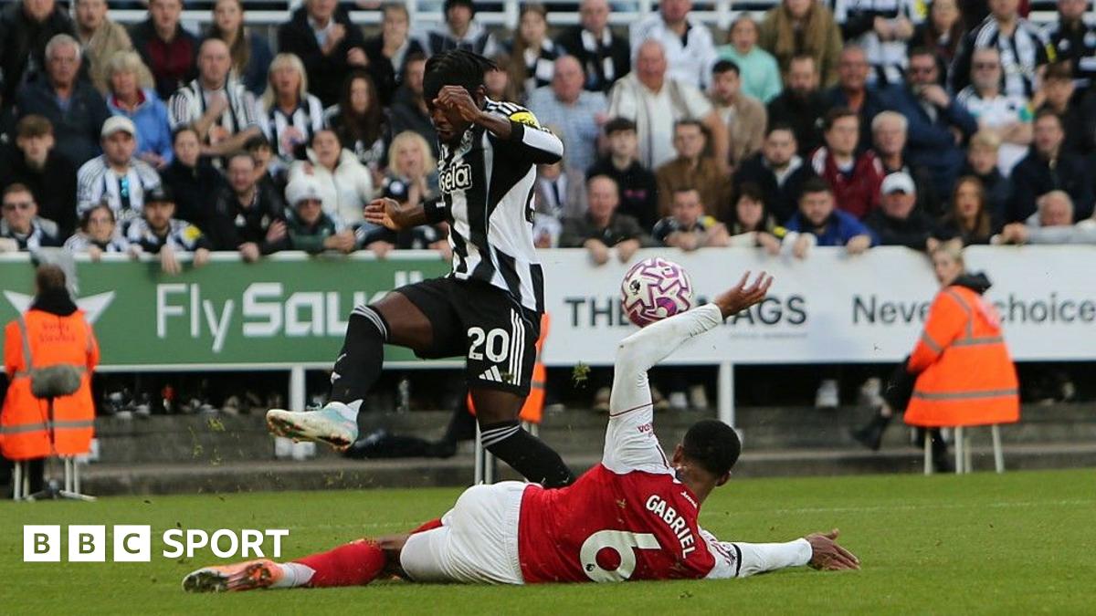 Newcastle v Arsenal: Why was a penalty not given for Gabriel's handball?