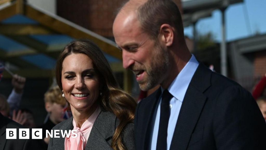 Kate and William visit Southport families