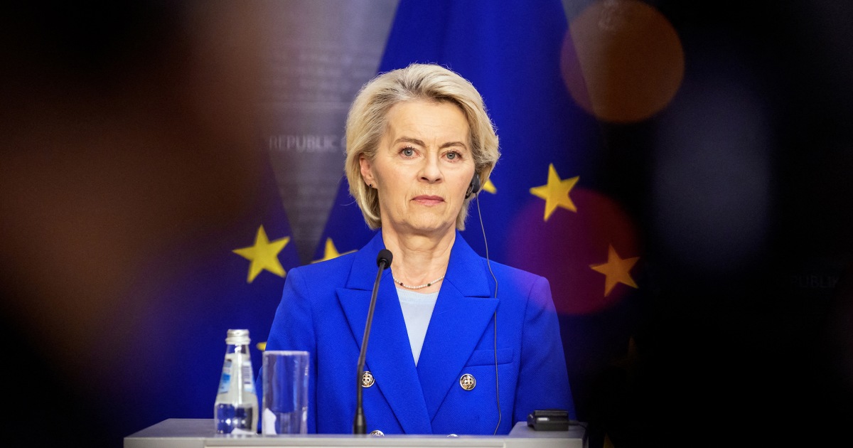 EU leader von der Leyen's plane GPS system was jammed, Russian interference suspected