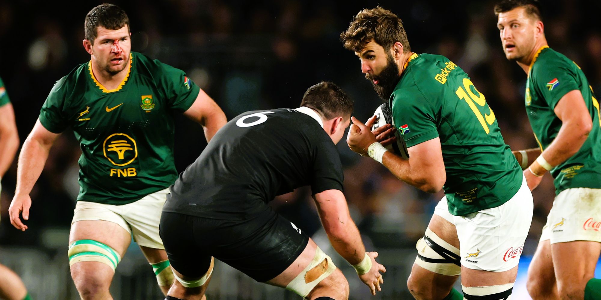 Lood de Jager has been promoted to the starting lineup.