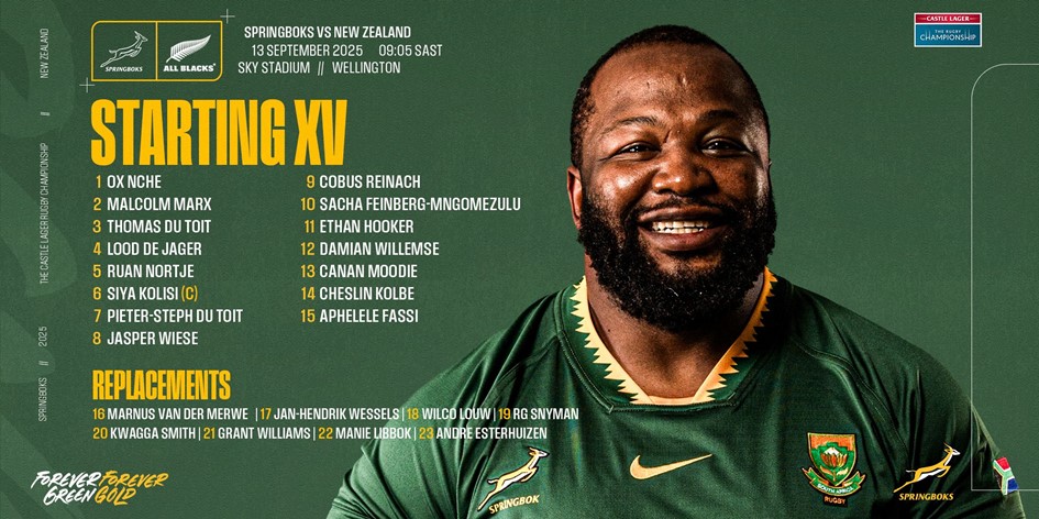 Erasmus names new-look backline for second Test