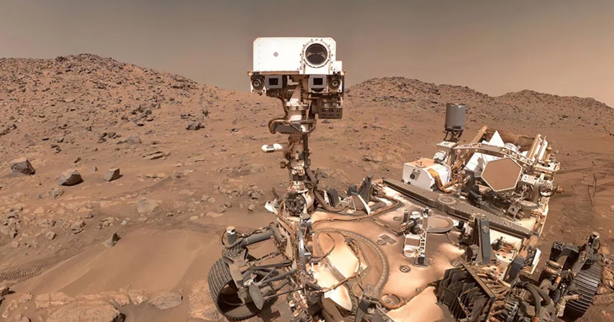 NASA says rock sample from Mars has potential 'biosignature' of life