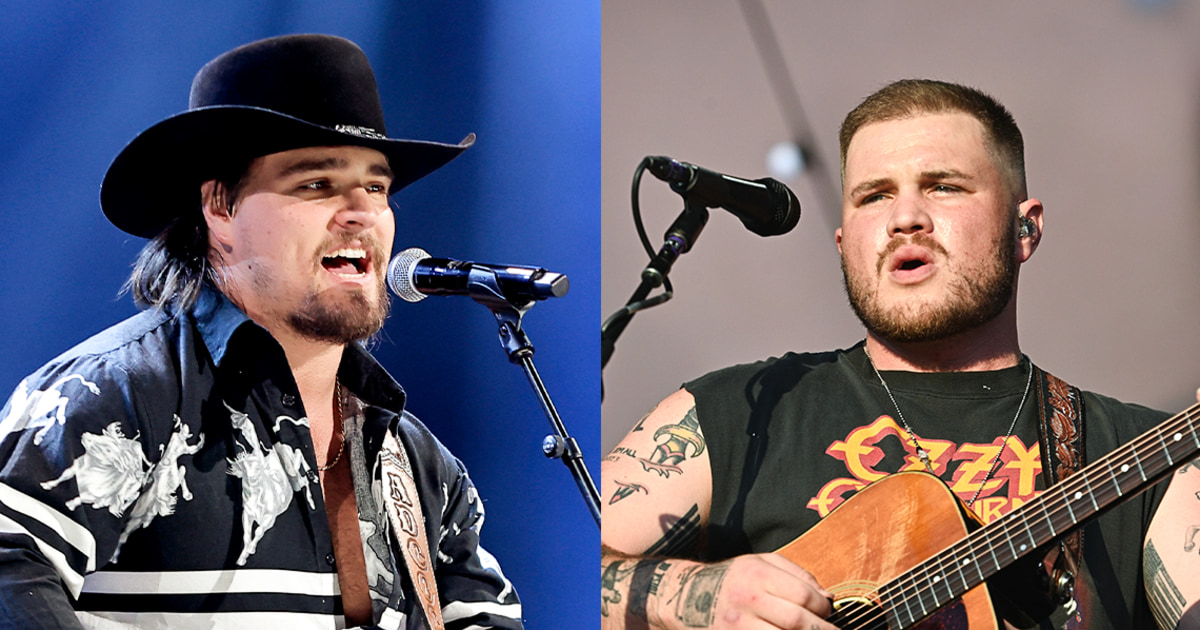 Country singers Zach Bryan and Gavin Adcock get into heated argument at Oklahoma music festival