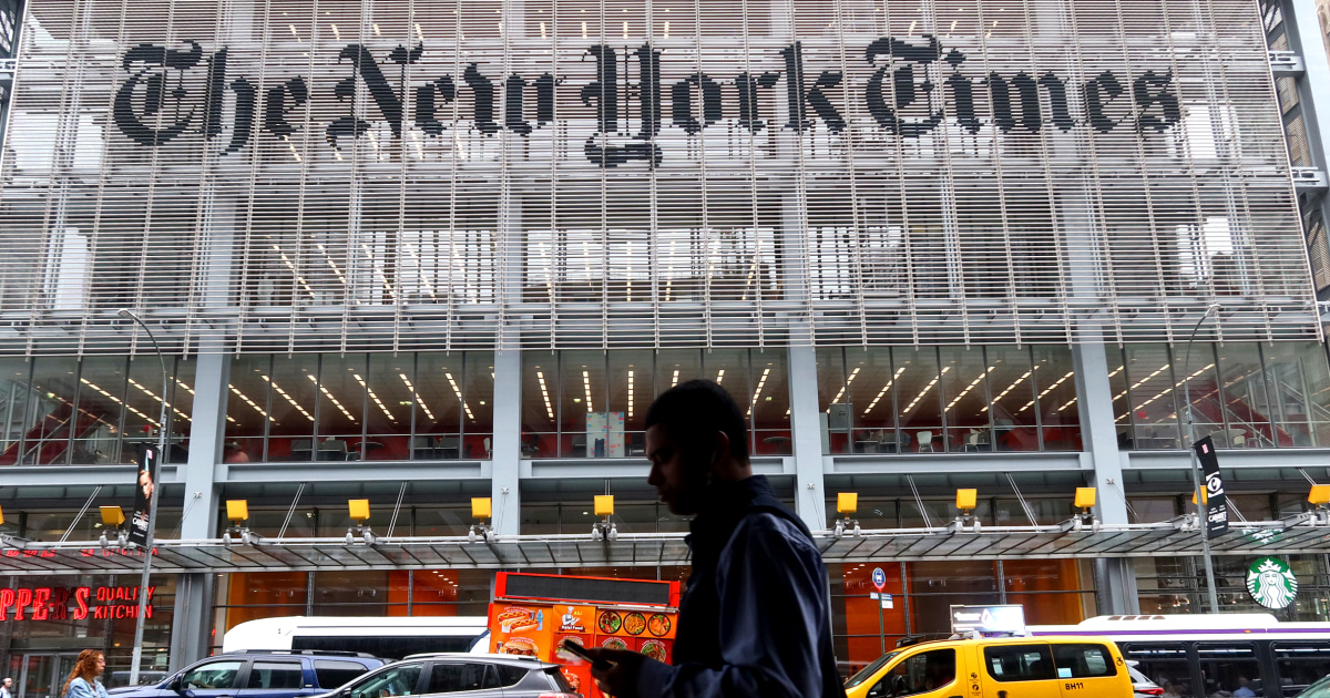 Trump files $15 billion lawsuit against New York Times over campaign coverage