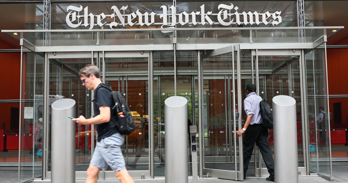 Judge tosses Trump's $15B New York Times lawsuit, calling it 'improper' and 'invective'