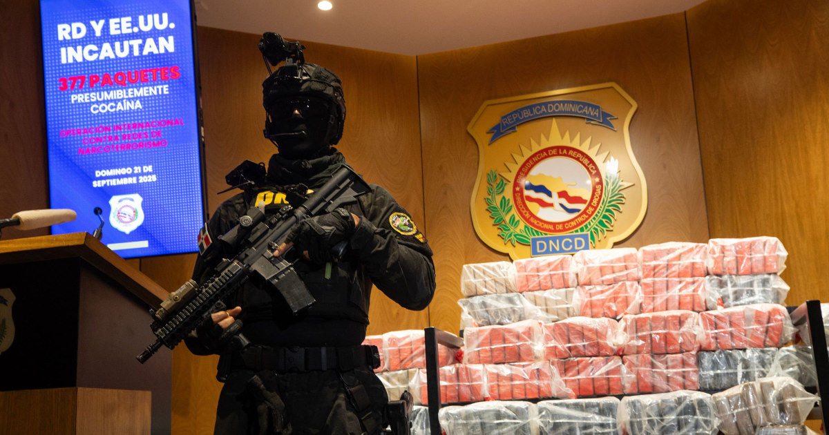 Dominican Republic says it seized cocaine that was on speedboat destroyed by U.S. Navy