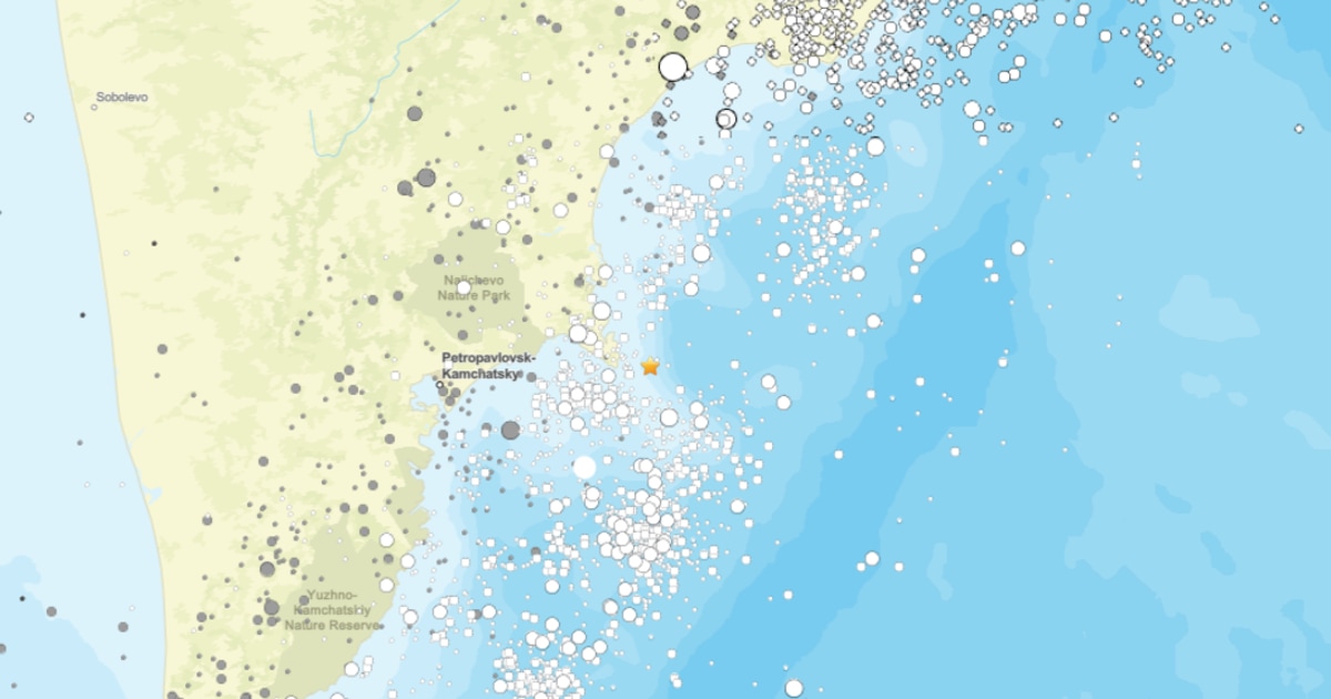 7.4-magnitude earthquake strikes near the east coast of Russia’s Kamchatka region