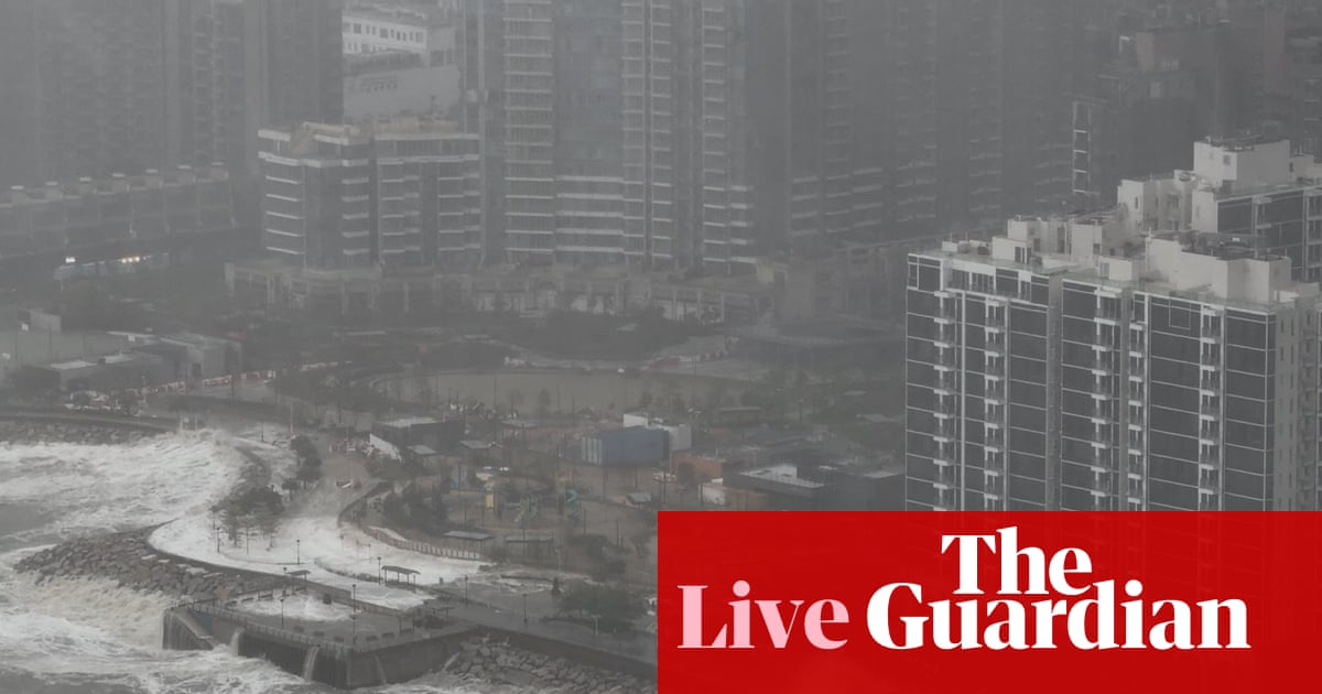 Typhoon Ragasa live: Two million people evacuated in southern China after deaths in Taiwan and Philippines | China