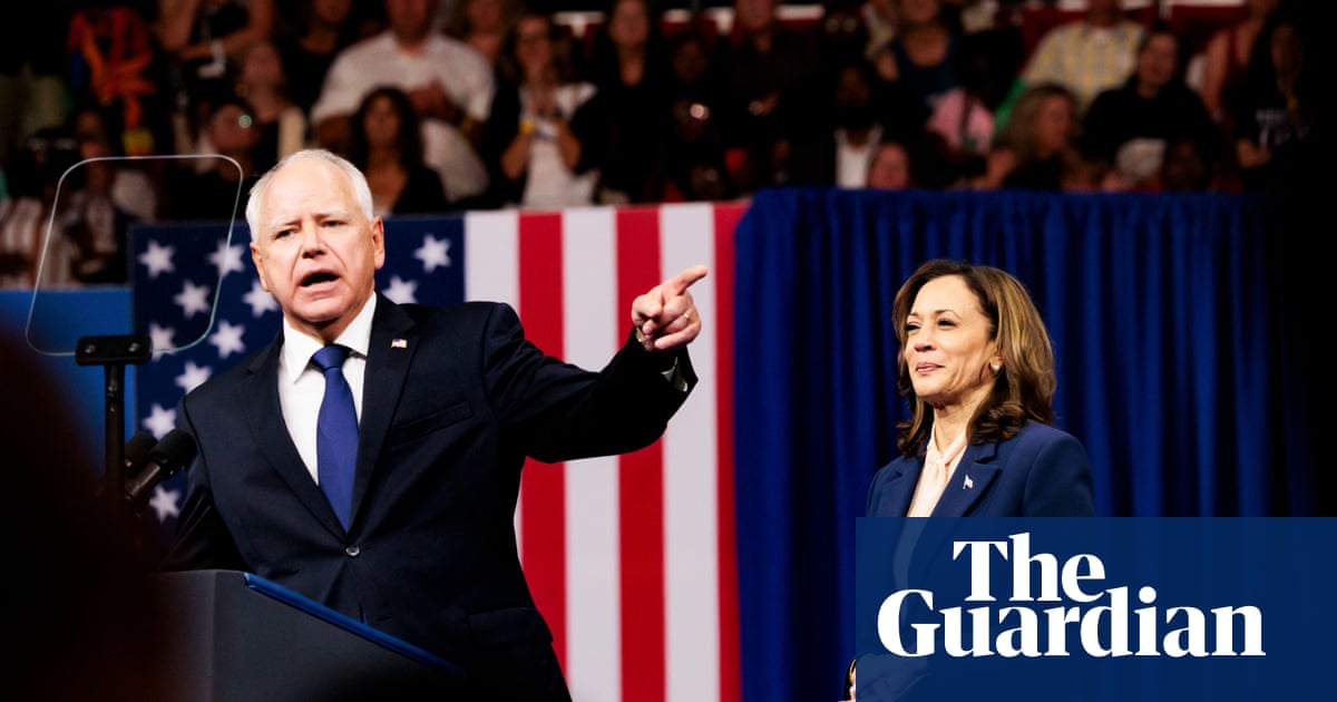 Kamala Harris tells of dismay as Tim Walz ‘fumbled’ debate answer in book | Kamala Harris