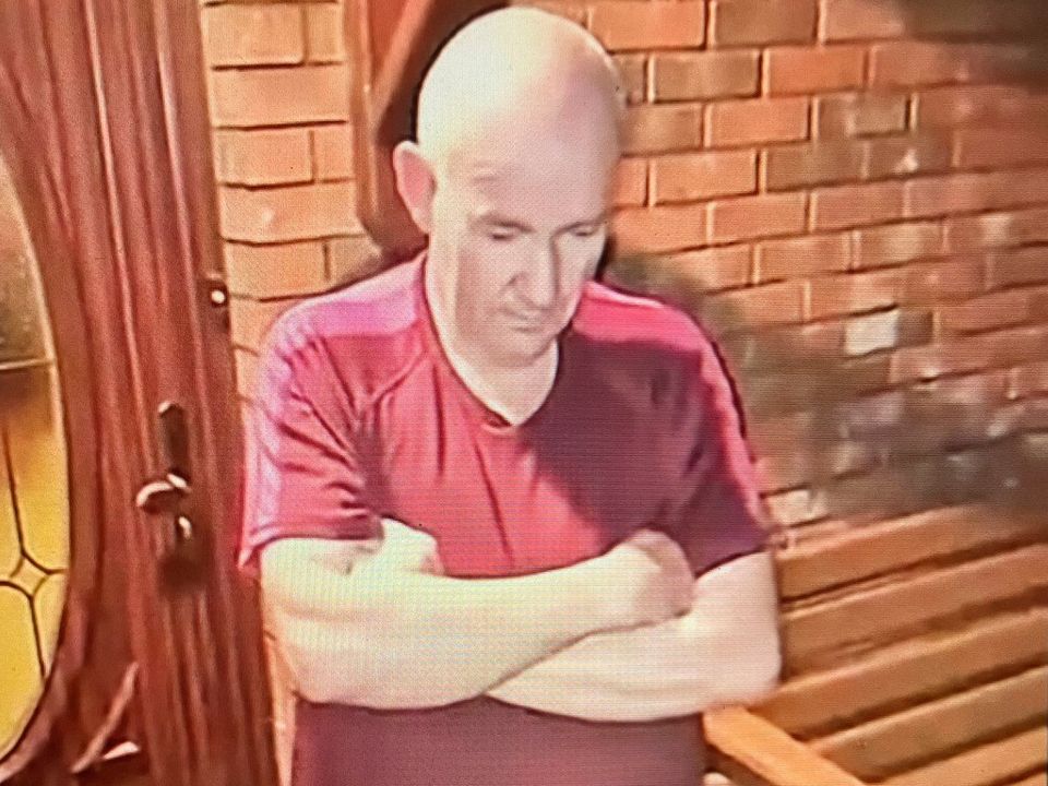 Michael Walker when he was ‘stung’ by paedophile hunters