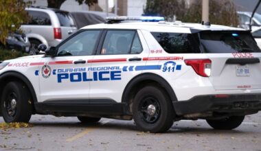 Oshawa father charged after driving at students in sports field at child’s high school: police - CTV News