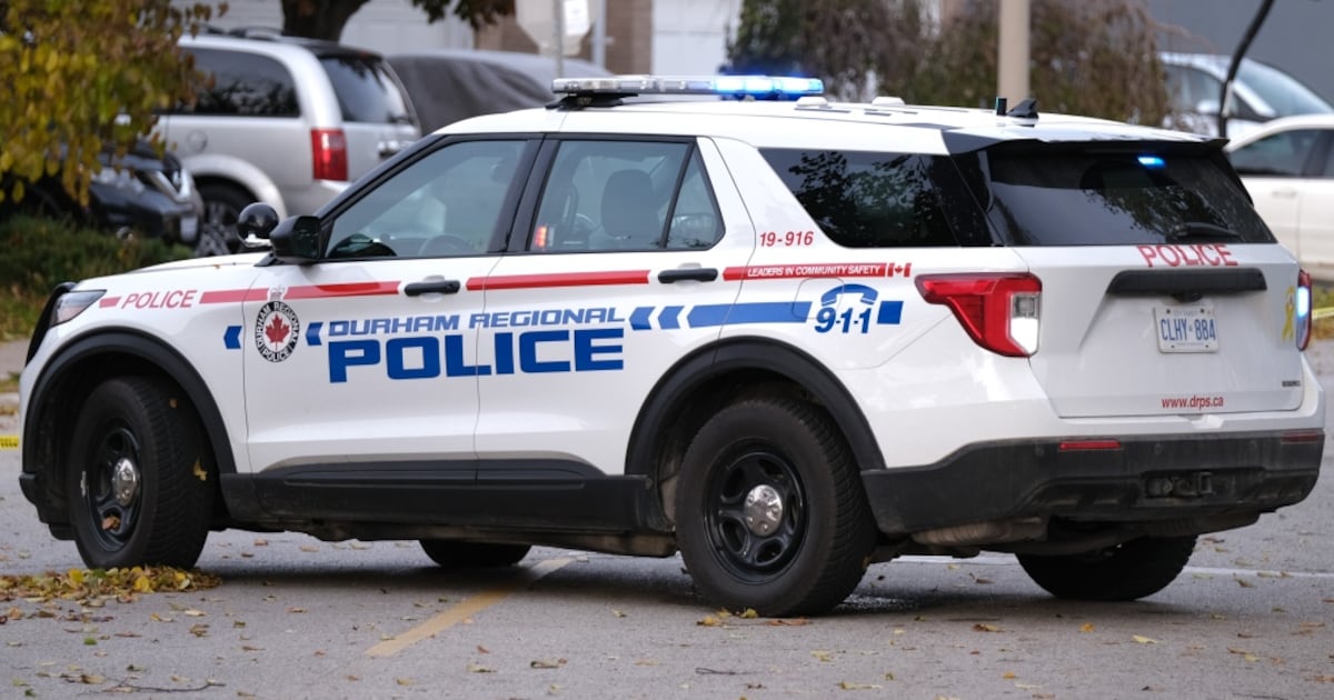 Oshawa father charged after driving at students in sports field at child’s high school: police - CTV News