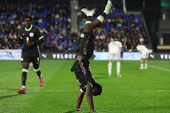 Get used to seeing this from Nestory Irankunda.