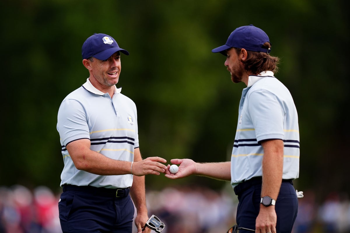 Europe on course to take lead into second day of Ryder Cup after superb start