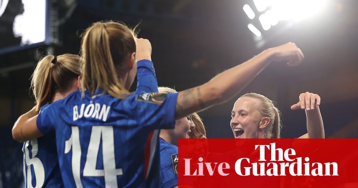 Chelsea 2-1 Manchester City: WSL – as it happened | Women's Super League