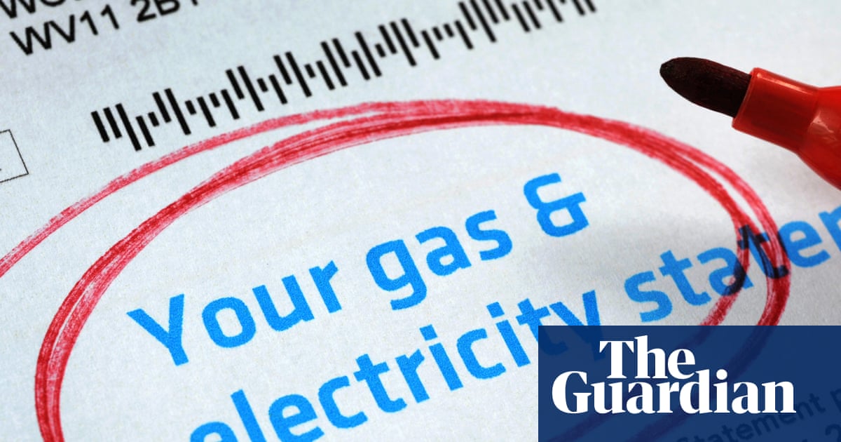 Rise in energy prices leaves 1m UK households behind on bills | Energy bills