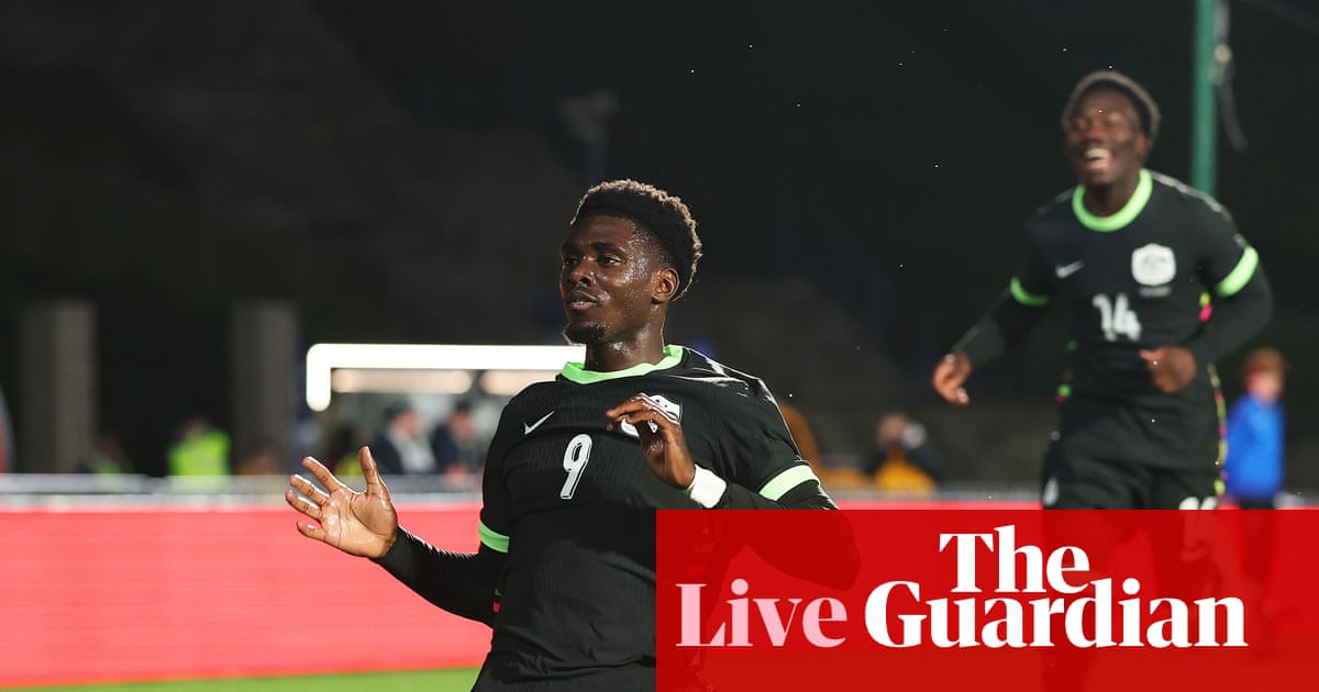 New Zealand v Australia: international men’s football friendly – live | Australia