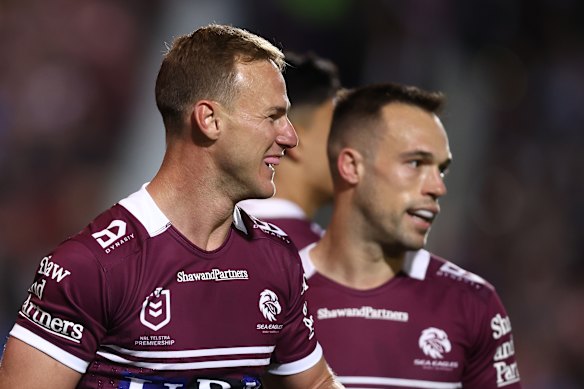 Daly Cherry-Evans and Luke Brooks.