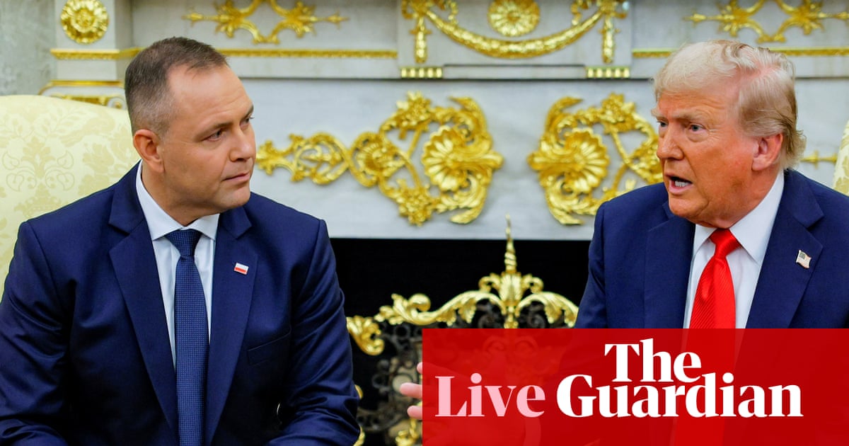 Trump says ‘you’ll see things happen’ if US is unhappy with Putin’s decisions – as it happened | Europe