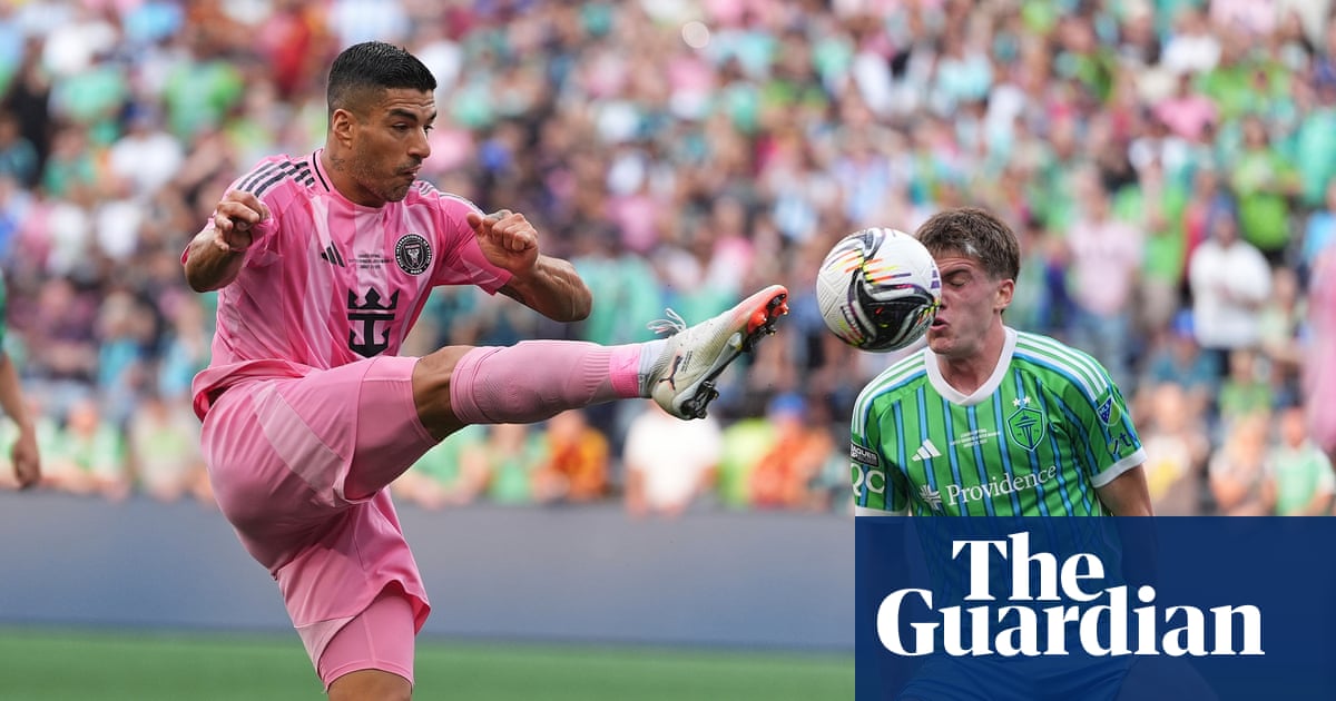 Luis Suárez spits on opposing staffer after Seattle beats Miami 3-0 in Leagues Cup final | MLS