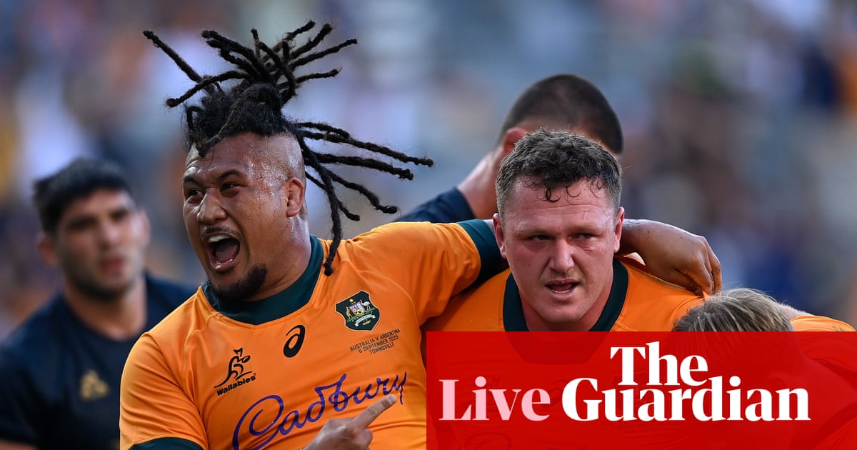 Australia 28-24 Argentina: 2025 Rugby Championship – as it happened | Rugby Championship