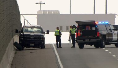 U.S. citizen dead, section of QEW closed in St. Catharines after loose wheel strikes vehicle - CTV News