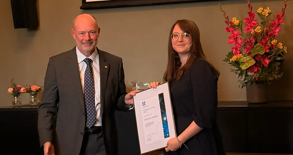 Per Knudsen (VP, Technology, Yara) and Dr. Maria Markova