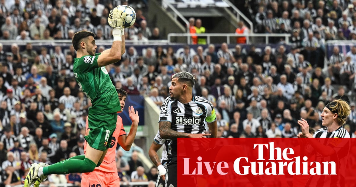 Newcastle United v Barcelona: Champions League – live | Champions League