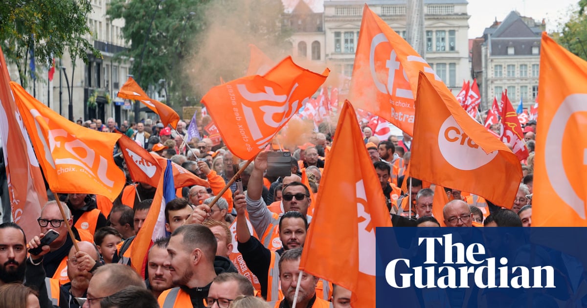 Strike action across France as hundreds of thousands join protests | France