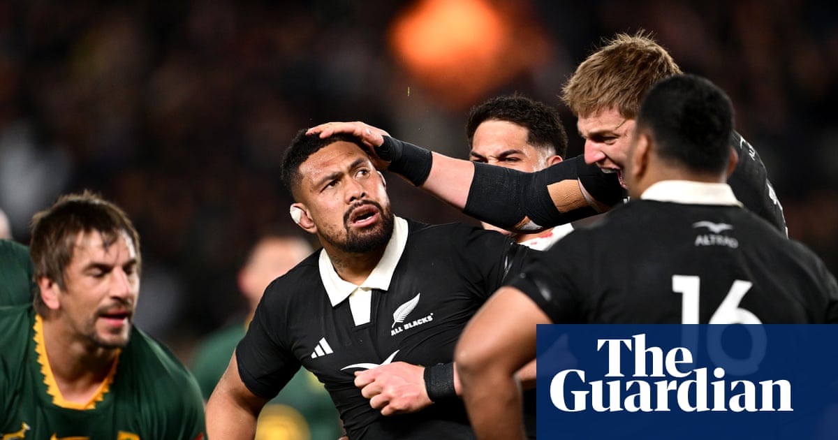 New Zealand back to winning ways after holding off South Africa in Eden Park battle | New Zealand rugby union team