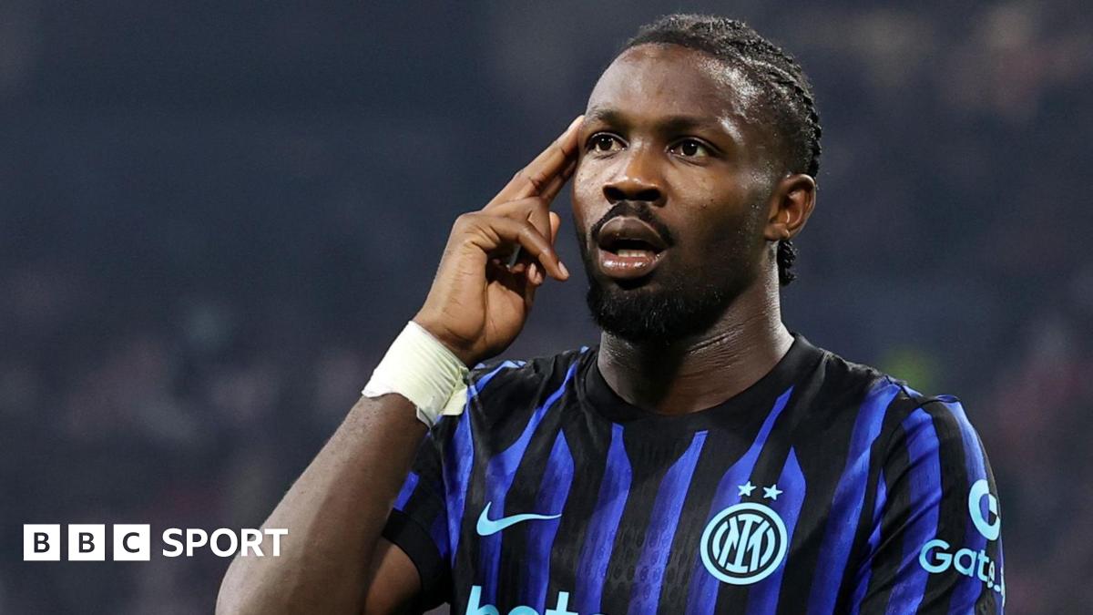 Ajax 0-2 Inter Milan: Marcus Thuram scores twice in victory